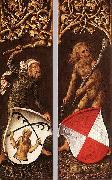 Albrecht Durer, Sylvan Men with Heraldic Shields